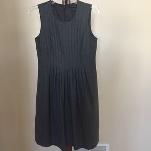 Banana Republic gray wool dress